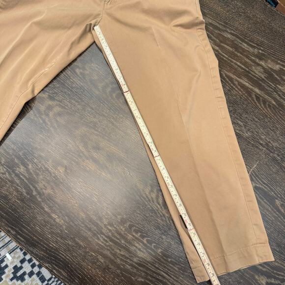 Polo Ralph Lauren Preston Pants Mens 34x30 Khaki Cotton Chino Straight Preppy - Picture 15 of 16